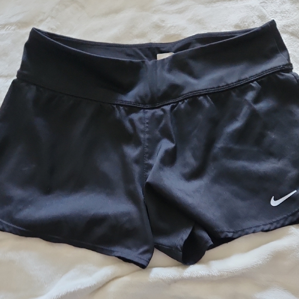 Nike Black Athletic Shorts Lightweight Performance